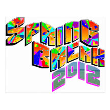 Spring Break Postcard
