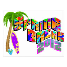 Spring Break Postcard