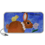 Spring Bunny iPod Speakers