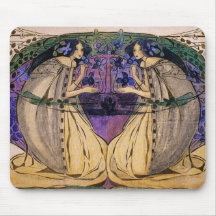 Spring by Frances Macdonald Mouse Pads