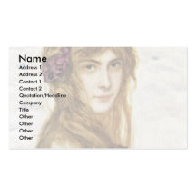 Spring By Stuck Franz Von Business Card Template