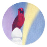 Spring Cardinal Sticker