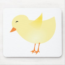 Spring Chick Mouse Pad