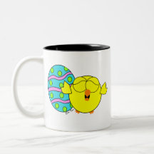 Spring Chick Mugs