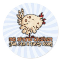 spring chicken stickers