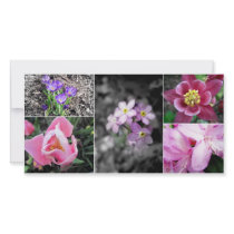 Spring Collage Photocard Custom Photo Card