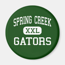 Spring Creek - Gators - Middle - Seven Springs Refrigerator Magnet