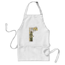 Spring Daffodils and Butterflies Aprons