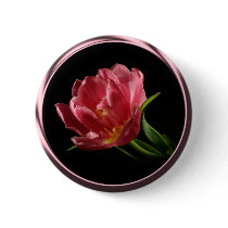 Spring Double Bloom Tulip Button