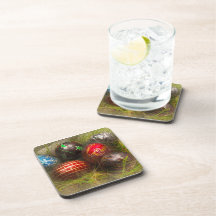 Spring - Easter - Easter Eggs Beverage Coaster