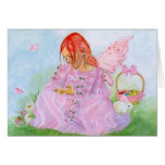Spring Easter Fairy Bunny Card