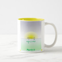 spring equinox, spring equinox IN Coffee Mugs