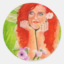 Spring fairy flower Sticker
