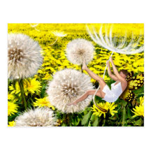 Spring Fairy Post Card