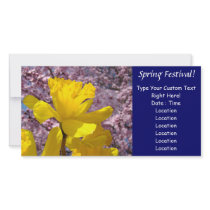 Spring Festival! Invitation Event Announcements Personalized Photo Card