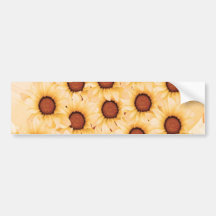 Spring Floral Collection -  Best Wishes to All Bumper Stickers