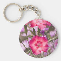 Spring Floral Keychain