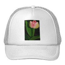 Spring Flower Tulip Trucker Hats