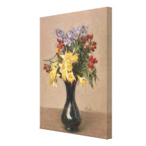 Spring Flowers, 1869 (oil on canvas) canvas prints