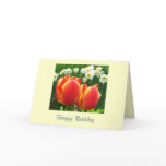 Spring Flowers Birthday cards