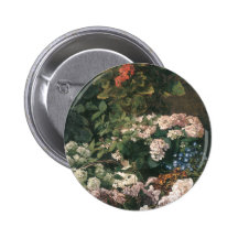 Spring Flowers Buttons