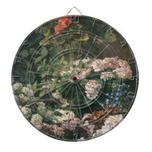 Spring Flowers Dartboard