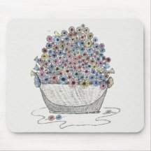 Spring Flowers Mouse Pads