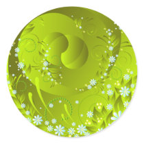 spring flowers stickers