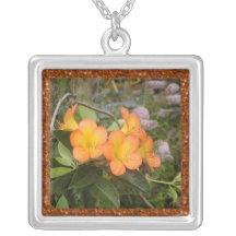 Spring Flowers Sterling Silver Necklace