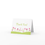 Spring Flowers Thank You Card