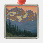 Spring Flowers - Yellowstone National Park Christmas Ornaments
