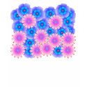 Spring garden flowers t-shirts