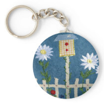Spring Garden Keychain