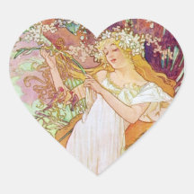 Spring Goddess Stickers