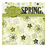 Spring Green Invitations
