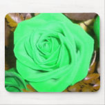 Spring Green Rose mousepads