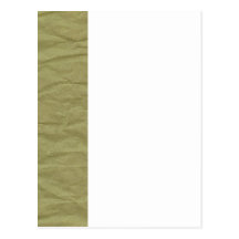 Spring Green Wrinkled Paper Texture Postcards