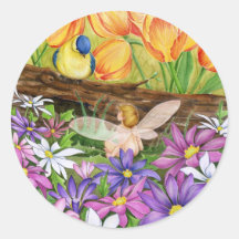 Spring Greetings Sticker