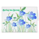 Spring has Sprung - Card