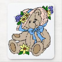 Spring Hat Mouse Pads