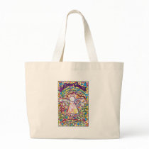 Spring Hearts Cancer Angel Bag