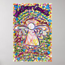 Spring Hearts Cancer Cannot Do Angel Art Painting