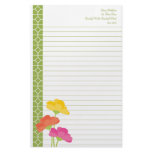 Spring in Bloom Stationery Design