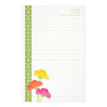 Spring in Bloom Stationery Design