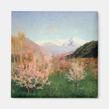 Spring in Italy, 1890 Magnets