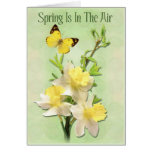 Spring Is In The Air Greeting Card