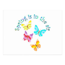 Spring is in the Air Postcards