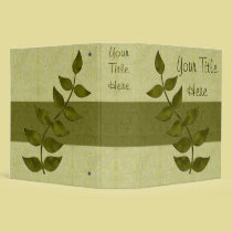 Spring Leaves binders