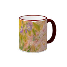"Spring Meadow" Impressionist Garden Art Mug