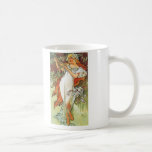 Spring, Mucha Coffee Mug